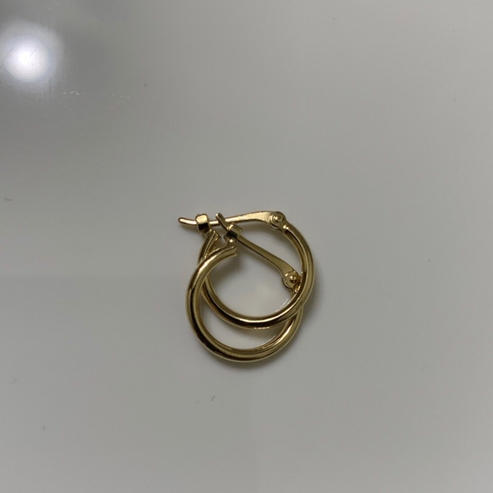 14k SOLID Gold Hoops ✨